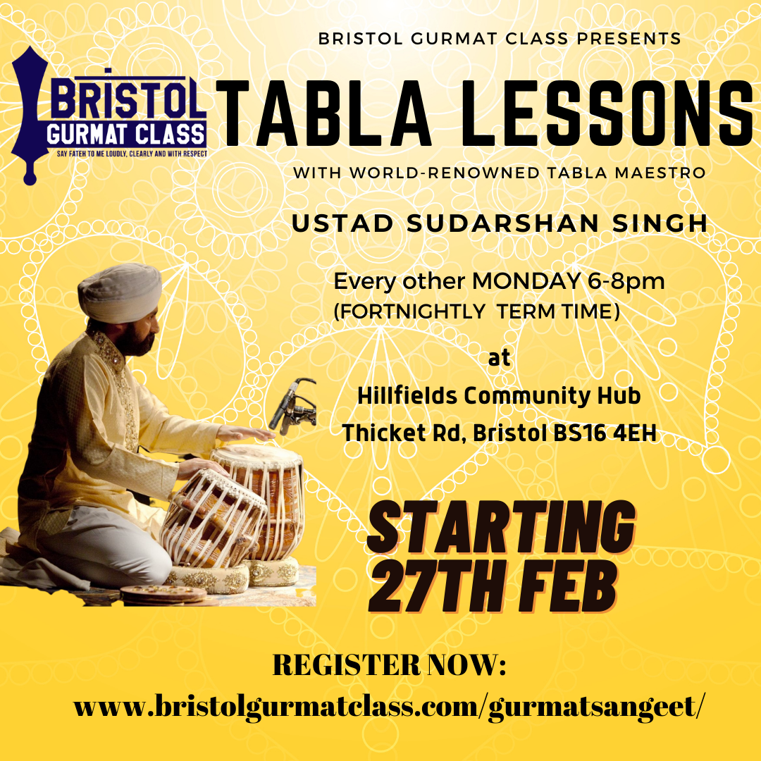 Tabla Classification Kirtan and Tabla | Gurmat Sangeet Classes | Birstol Gurmat Class